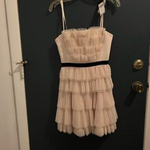 BCBG MaxAzaria "Rayna"  Semi Formal  Blush colored mini dress - size 2